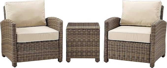 Luxury Outdoor Swivel Rocker Patio Chairs of 2